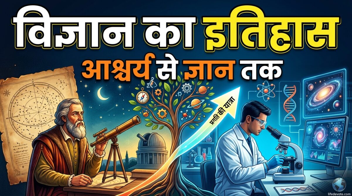 विज्ञान का इतिहास: आश्चर्य से ज्ञान तक की महान यात्रा