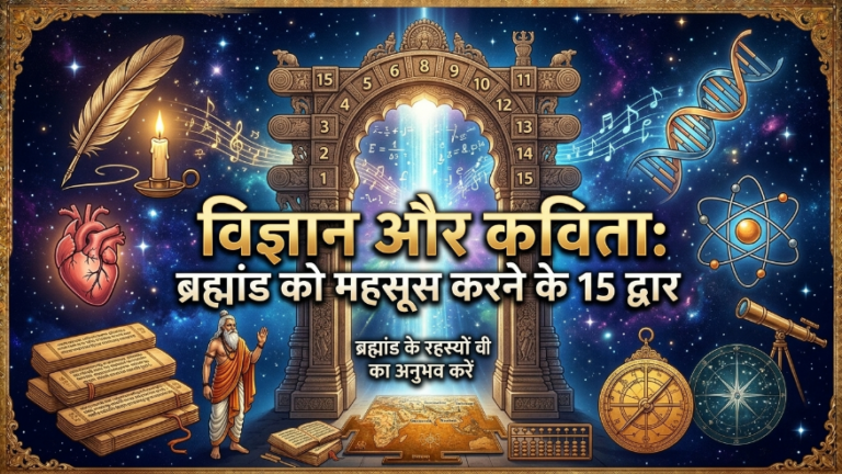विज्ञान और कविता कैसे खोलते हैं ब्रह्मांड के गहरे रहस्य