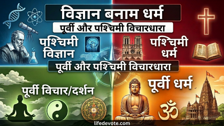 विज्ञान और धर्म का संगम: पूर्व और पश्चिम की अद्भुत यात्रा