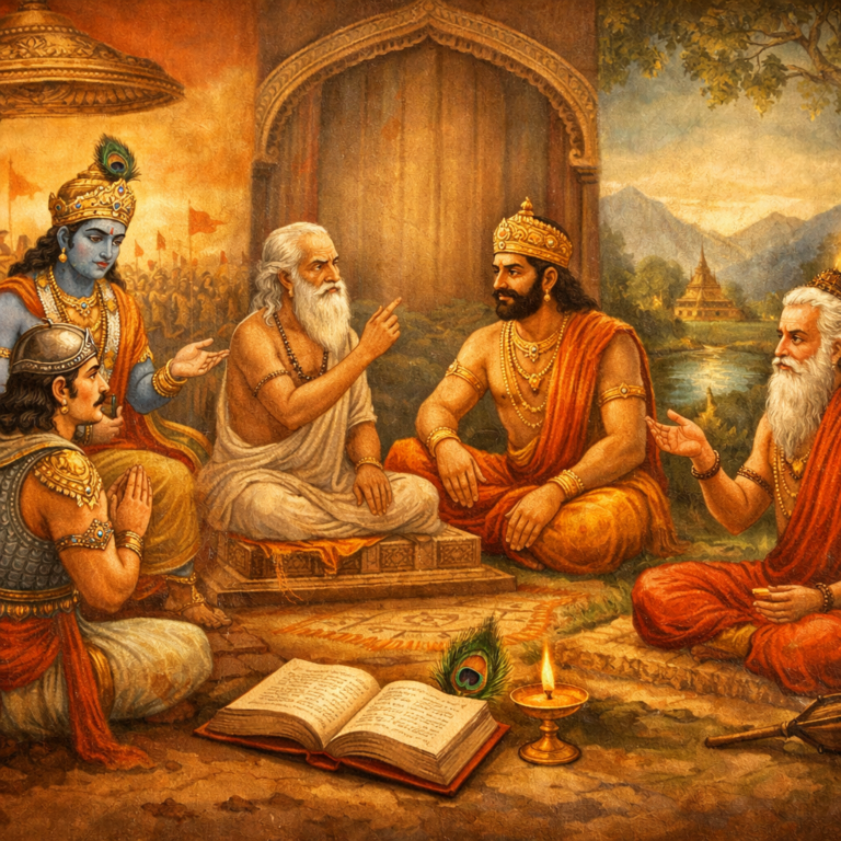 Bhagavad Gita Ashtavakra Gita Yoga Vasistha comparison