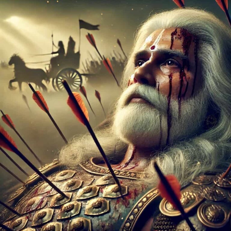 Shanti Parva Mahabharata Bhishma teaching Yudhishthira