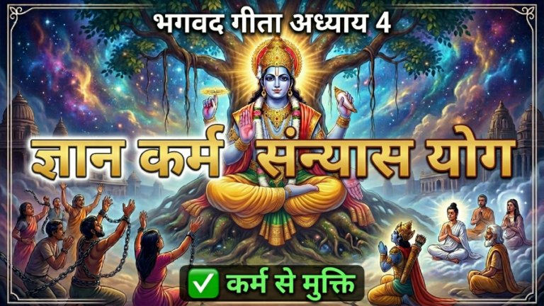 ज्ञान कर्म संन्यास योग का रहस्य: कर्म और ज्ञान का दिव्य संगम ज्ञान कर्म संन्यास योग का रहस्य