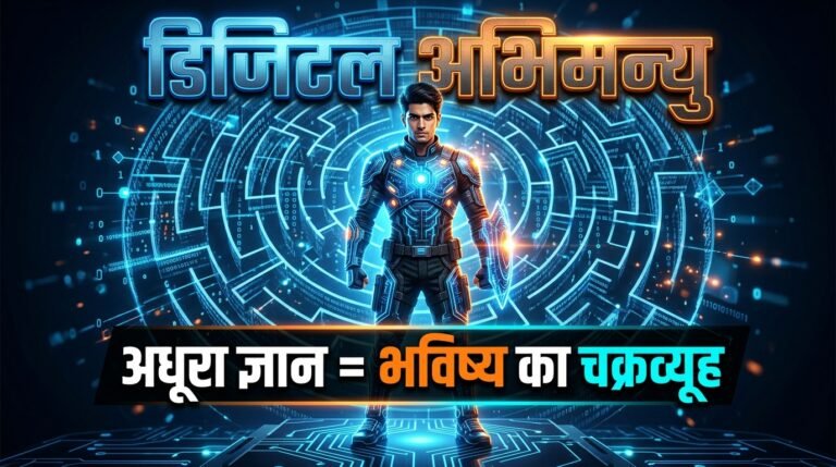 डिजिटल अभिमन्यु: क्या आधा ज्ञान आपके भविष्य का चक्रव्यूह है?