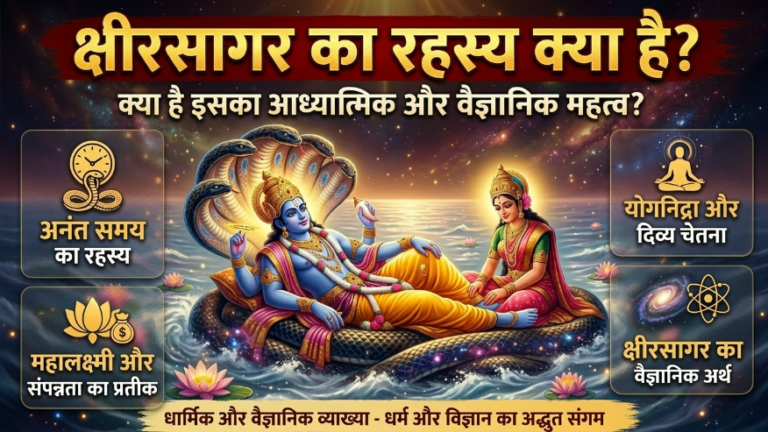 क्षीरसागर का रहस्य | विष्णु शयन और ब्रह्माण्ड का रहस्य